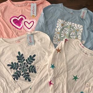 Cat & Jack XL(14) Long Sleeve Top Bundle NWT